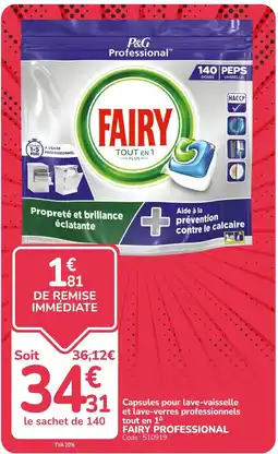 Promocash FAIRY Professional offre
