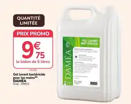 Promocash DAMEA Gel lavant bactéricide pour les mains offre