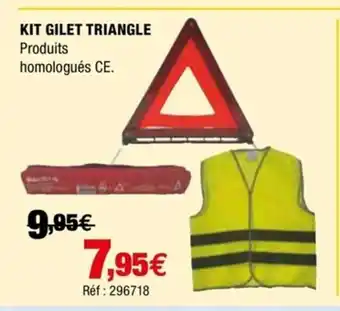 Autobacs Kit Gilet Triangle offre