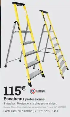 Espace emeraude Escabeau offre