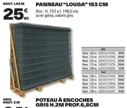 Brico Dépôt PANNEAU LOUGA offre