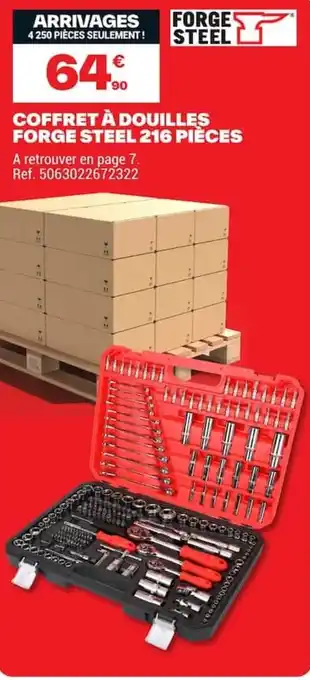 FORGE STEEL COFFRET À DOUILLES