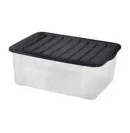 Brico Dépôt Boite de rangement plastique 9l offre