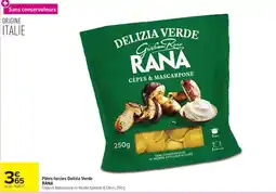 Carrefour Market RANA Pâtes farcies Delizia Verde offre