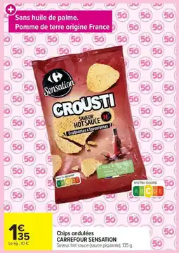 Carrefour Market CARREFOUR SENSATION CROUSTI offre
