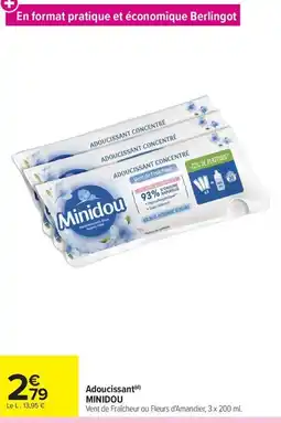 Carrefour Market Minidou Adoucissant offre