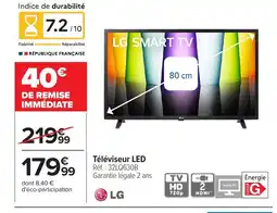 Carrefour LG Téléviseur LED offre