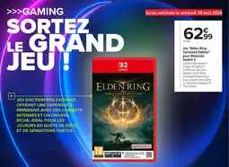 Carrefour Jeu Elden Ring - Tarnished Edition pour Nintendo Switch 2 offre
