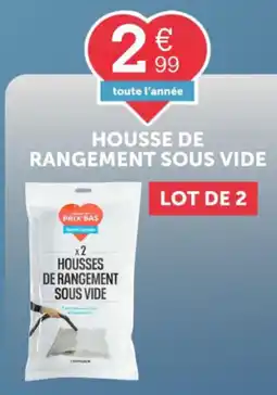 Centrakor Crytamar Housse de rangement sous vide offre