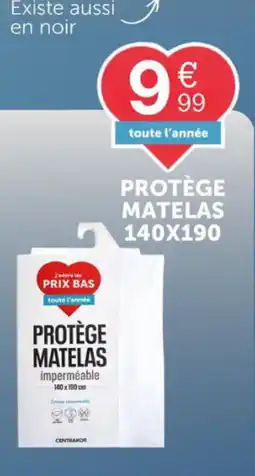 Centrakor Protège matélas offre