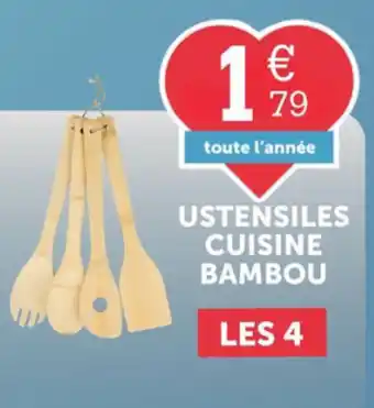 USTENSILES CUISINE BAMBOU
