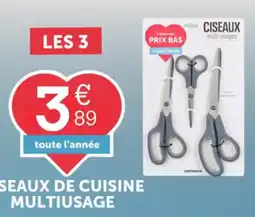 Centrakor CISEAUX multi-usages offre