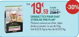 Botanic PRO PLAN STÉRILISÉ offre