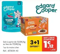 Animalis edgard Cooper THON SAUVAGE offre