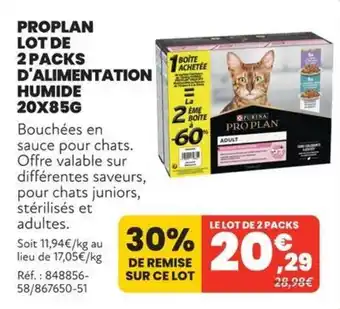 PROPLAN Bouchées en sauce pour chats