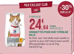 Botanic Hill's Croquettes pour chat stérilisé offre