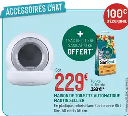 Botanic Martin Sellier Maison de toilette automatique offre