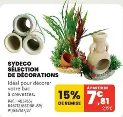 Animalis SYDECO SÉLECTION DE DÉCORATIONS offre