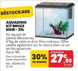 Animalis Aquadisio Kit Bruce Noir offre