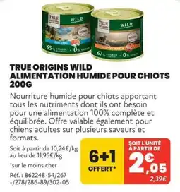 Animalis TRUE ORIGINS WILD offre