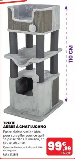 Animalis TRIXIE ARBRE À CHAT LUCANO offre