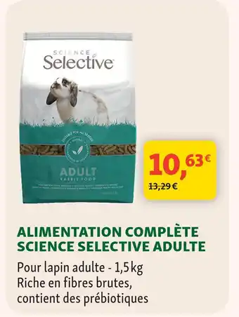 Science selective alimentation complète