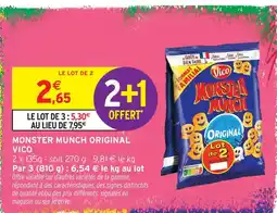 Intermarché Hyper Vico monster munch original offre