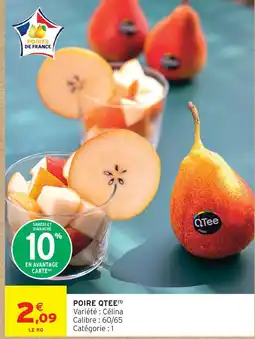 Intermarché Hyper Qtee poire offre