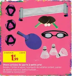 Intermarché Hyper Divers articles de sports à petits prix! offre