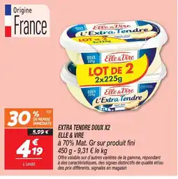 Netto Elle & vire extra tendre doux x2 offre