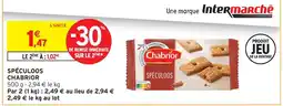 Intermarché Chabrior spéculoos offre
