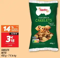 Netto Netto cakelets offre