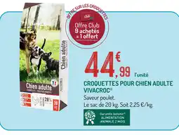 Botanic Vivacroc croquettes pour chien adulte offre