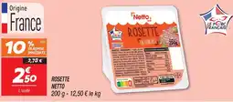 Netto Netto rosette offre