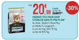 Botanic Purina pro plan croquettes pour chat stérilisé adulte offre