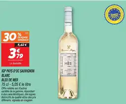 Netto Bleu de mer igp pays d'oc sauvignon blanc offre