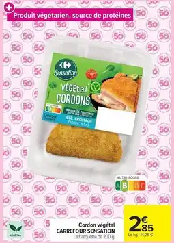 Carrefour Drive Carrefour - cordon végétal offre