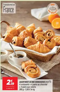 Netto Assortiment de mini viennoiseries x 12 offre
