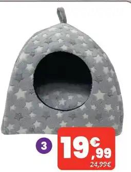 Animalis Leeby igloo imprimés étoiles offre