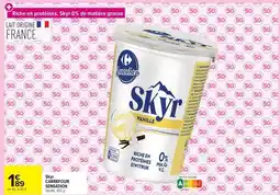 Carrefour Drive Carrefour - lait de proteins offre