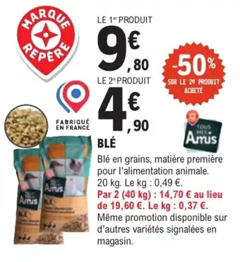 Tous Mes Amis Blé