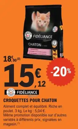 E.Leclerc Brico FIDÉLIANCE CHATON offre