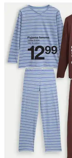 Zeeman Pyjama femme offre