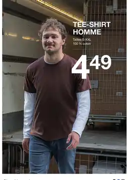 Zeeman TEE-SHIRT HOMME offre