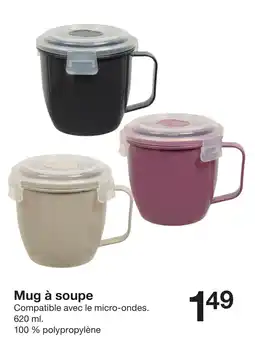 Zeeman Mug à soupe offre