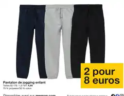 Zeeman Pantalon de jogging enfant offre