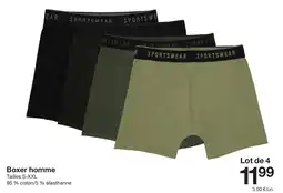 Zeeman SPORTSWEAR Boxer homme offre