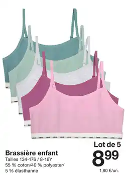 Zeeman Brassière enfant offre