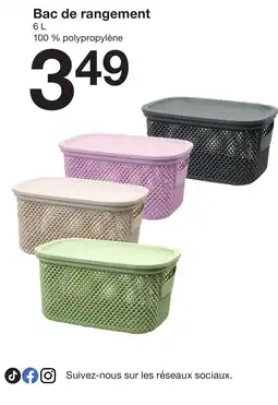 Zeeman Bac de rangement offre