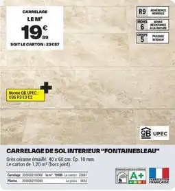 Brico Dépôt Carrelage de sol intérieur offre